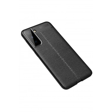Mey İthalat®  Samsung Galaxy S21 Plus Kılıf Auto Focus Kapak - Siyah