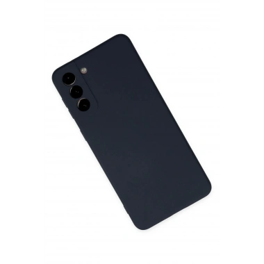 Mey İthalat®  Samsung Galaxy S21 Plus Kılıf Nano içi Kadife Silikon - Lacivert