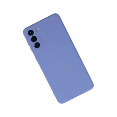 Mey İthalat®  Samsung Galaxy S21 Plus Kılıf Nano içi Kadife Silikon - Lila
