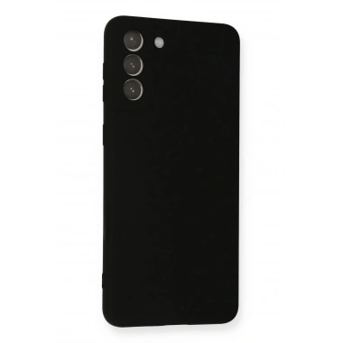 Mey İthalat®  Samsung Galaxy S21 Plus Kılıf Nano içi Kadife Silikon - Siyah