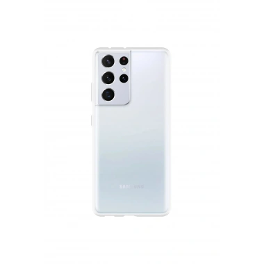 Mey İthalat®  Samsung Galaxy S21 Ultra Kılıf Lüx Şeffaf Silikon