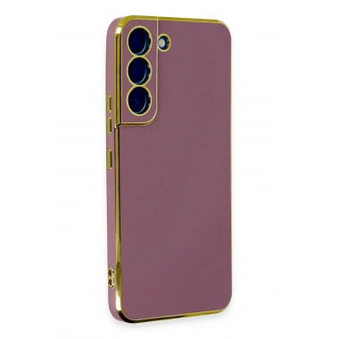 Mey İthalat®  Samsung Galaxy S22 Plus Kılıf Volet Silikon - Kırmızı