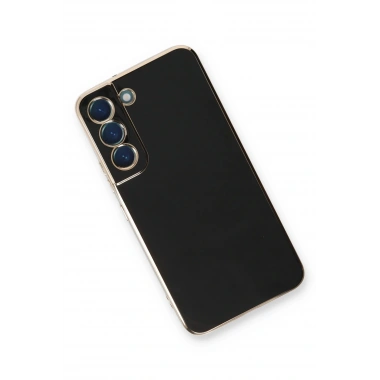 Mey İthalat®  Samsung Galaxy S22 Plus Kılıf Volet Silikon - Siyah