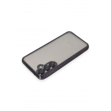 Mey İthalat®  Samsung Galaxy S23 FE Kılıf  Lensli Silikon - Mor