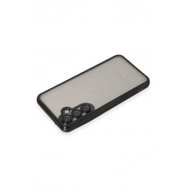 Mey İthalat®  Samsung Galaxy S23 FE Kılıf  Lensli Silikon - Siyah