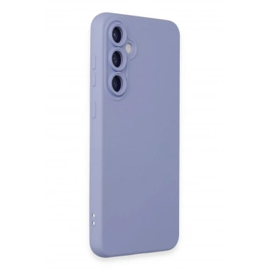 Mey İthalat®  Samsung Galaxy S23 FE Kılıf Nano içi Kadife Silikon - Lila
