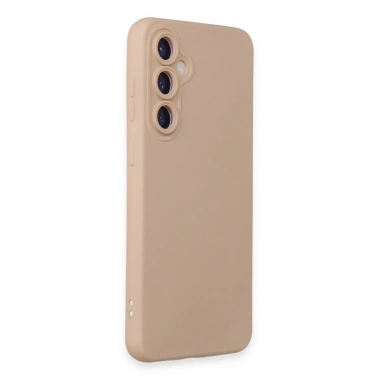 Mey İthalat®  Samsung Galaxy S23 FE Kılıf Nano içi Kadife Silikon - Pudra