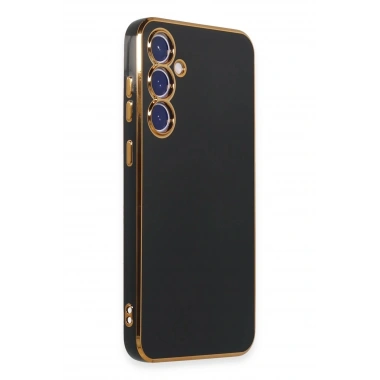 Mey İthalat®  Samsung Galaxy S23 FE Kılıf Volet Silikon - Siyah