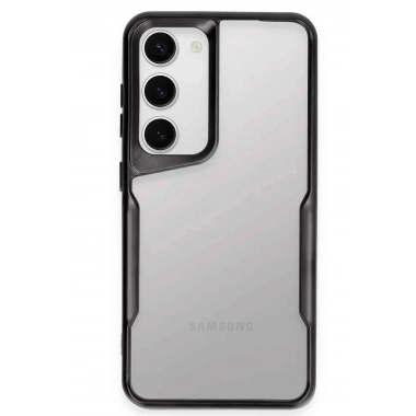 Mey İthalat®  Samsung Galaxy S23 Kılıf Boyi Silikon Kapak - Siyah