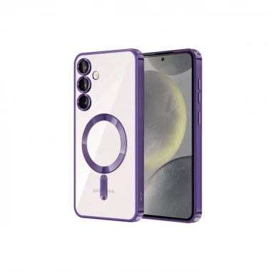 Mey İthalat®  Samsung Galaxy S23 Kılıf Kross Magneticsafe Kapak - Mor