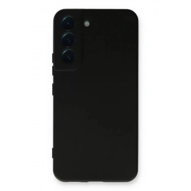 Mey İthalat®  Samsung Galaxy S23 Kılıf Nano içi Kadife Silikon - Siyah