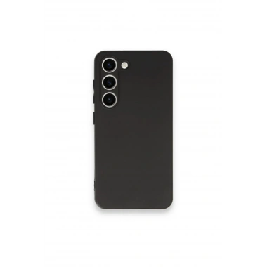 Mey İthalat®  Samsung Galaxy S23 Plus Kılıf First Silikon - Siyah
