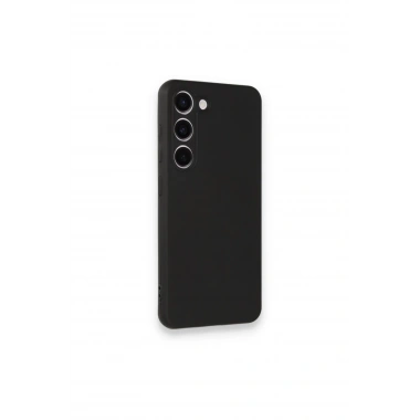 Mey İthalat®  Samsung Galaxy S23 Plus Kılıf First Silikon - Siyah