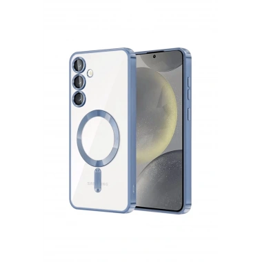 Mey İthalat®  Samsung Galaxy S23 Plus Kılıf Kross Magneticsafe Kapak - Sierra Blue