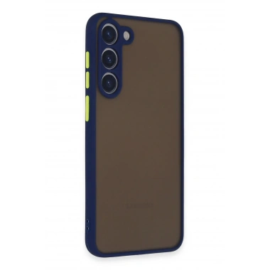 Mey İthalat®  Samsung Galaxy S23 Plus Kılıf Montreal Silikon Kapak - Lacivert