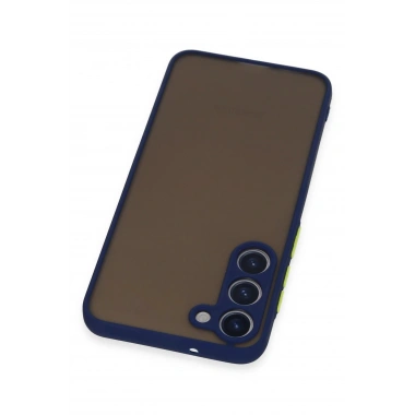 Mey İthalat®  Samsung Galaxy S23 Plus Kılıf Montreal Silikon Kapak - Lacivert