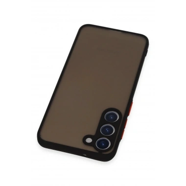 Mey İthalat®  Samsung Galaxy S23 Plus Kılıf Montreal Silikon Kapak - Siyah