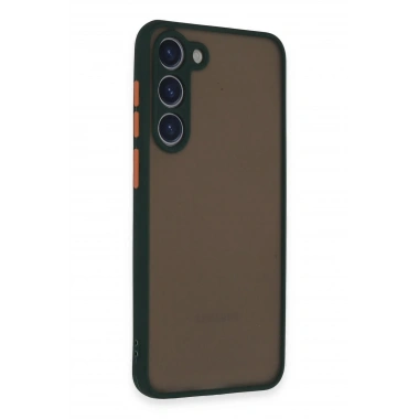 Mey İthalat®  Samsung Galaxy S23 Plus Kılıf Montreal Silikon Kapak - Yeşil
