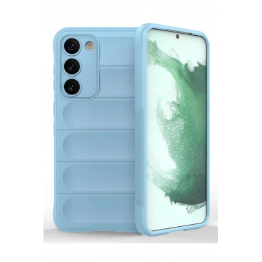 Mey İthalat®  Samsung Galaxy S23 Plus Kılıf Optimum Silikon - Sky Blue