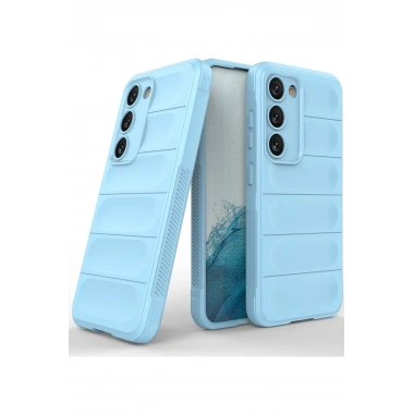 Mey İthalat®  Samsung Galaxy S23 Plus Kılıf Optimum Silikon - Sky Blue