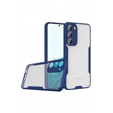 Mey İthalat®  Samsung Galaxy S23 Plus Kılıf Platin Silikon - Lacivert