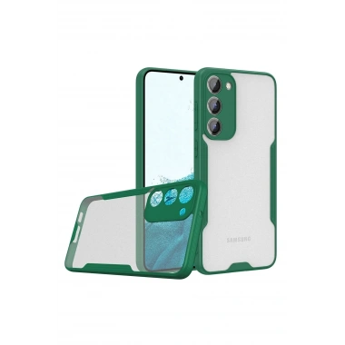 Mey İthalat®  Samsung Galaxy S23 Plus Kılıf Platin Silikon - Yeşil