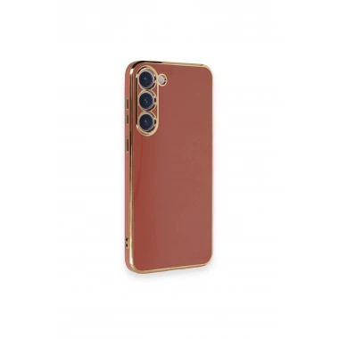 Mey İthalat®  Samsung Galaxy S23 Plus Kılıf Volet Silikon - Kırmızı