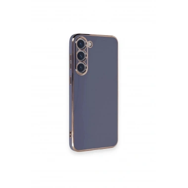 Mey İthalat®  Samsung Galaxy S23 Plus Kılıf Volet Silikon - Mavi