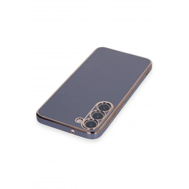 Mey İthalat®  Samsung Galaxy S23 Plus Kılıf Volet Silikon - Mavi