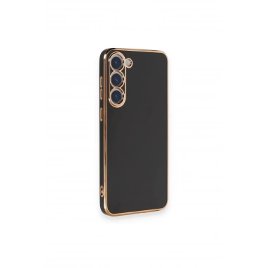 Mey İthalat®  Samsung Galaxy S23 Plus Kılıf Volet Silikon - Siyah