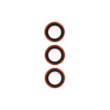 Mey İthalat® Samsung Galaxy S23 Plus Metal Kamera Lens - Kırmızı