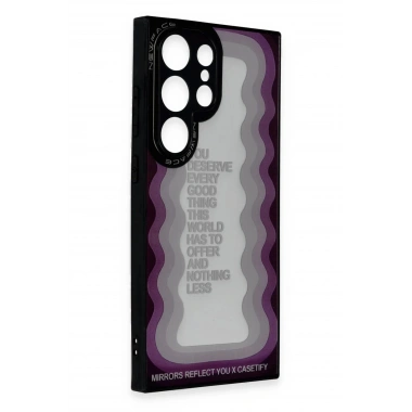 Mey İthalat®  Samsung Galaxy S23 Ultra Kılıf Mirror Desenli Kapak - Mirror - 5
