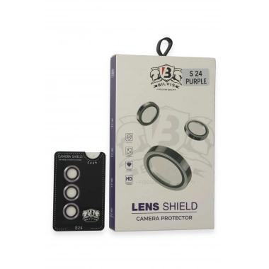 Mey İthalat®  Samsung Galaxy S24 Bilvis Titan Kamera Lens - Derin Mor
