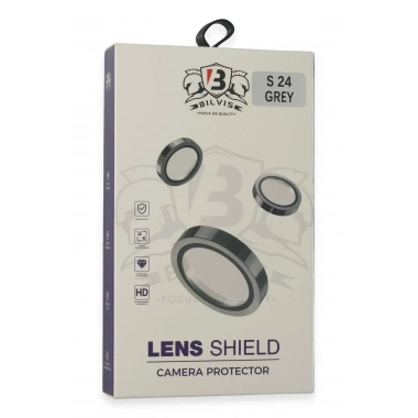 Mey İthalat®  Samsung Galaxy S24 Bilvis Titan Kamera Lens - Titan Gri