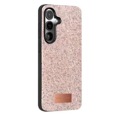 Mey İthalat®  Samsung Galaxy S24 Bright Simli Kapak - Pembe
