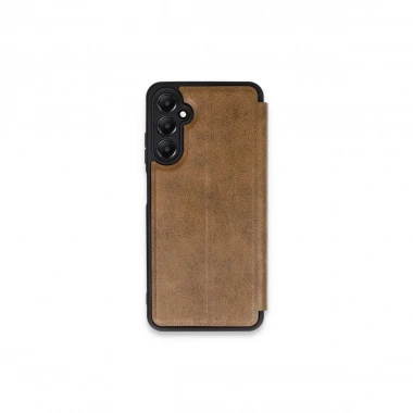 Mey İthalat®  Samsung Galaxy S24 FE Kılıf Flip Cover - Taba