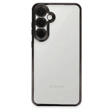 Mey İthalat®  Samsung Galaxy S24 FE Kılıf  Lensli Silikon - Siyah