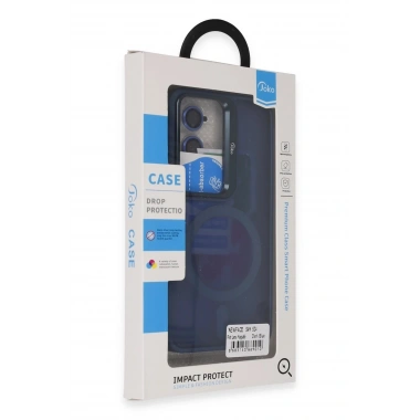Mey İthalat®  Samsung Galaxy S24 Flet Lens Magsafe Kapak - Lacivert