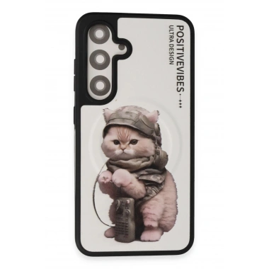 Mey İthalat® Samsung Galaxy S24 Fun Magsafe Kapak - Beyaz