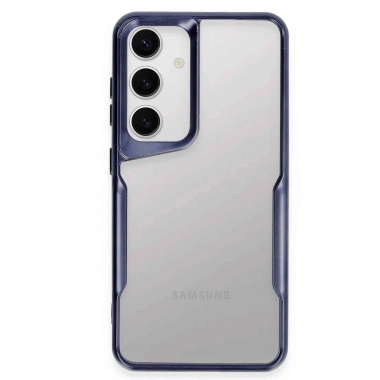Mey İthalat®  Samsung Galaxy S24 Kılıf Boyi Silikon Kapak - Lacivert
