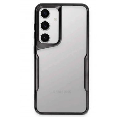 Mey İthalat®  Samsung Galaxy S24 Kılıf Boyi Silikon Kapak - Siyah
