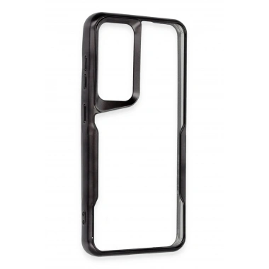Mey İthalat®  Samsung Galaxy S24 Kılıf Boyi Silikon Kapak - Siyah