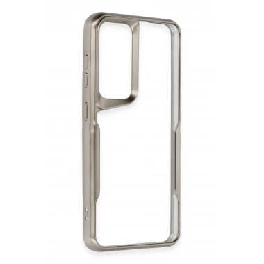 Mey İthalat®  Samsung Galaxy S24 Kılıf Boyi Silikon Kapak - Titan Gri