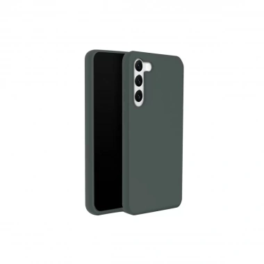 Mey İthalat®  Samsung Galaxy S24 Kılıf First Silikon - Koyu Yeşil