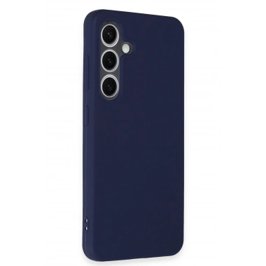 Mey İthalat®  Samsung Galaxy S24 Kılıf First Silikon - Lacivert