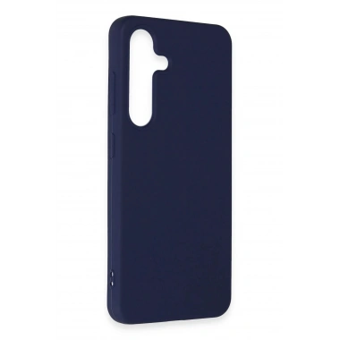 Mey İthalat®  Samsung Galaxy S24 Kılıf First Silikon - Lacivert