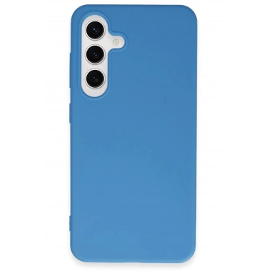 Mey İthalat®  Samsung Galaxy S24 Kılıf First Silikon - Mavi