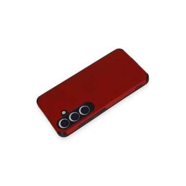Mey İthalat® Samsung Galaxy S24 Kılıf Loop Deri Silikon - Kırmızı