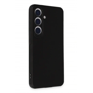 Mey İthalat® Samsung Galaxy S24 Kılıf Loop Deri Silikon - Siyah