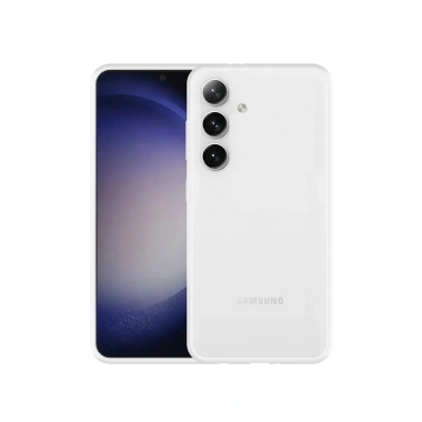 Mey İthalat®  Samsung Galaxy S24 Kılıf Lüx Şeffaf Silikon